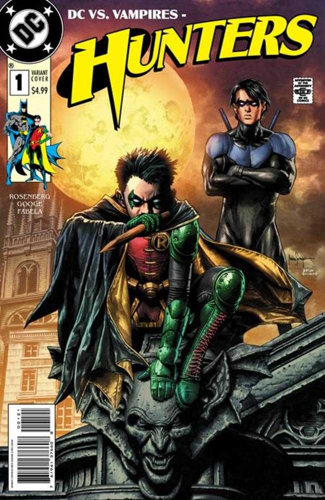 DC vs Vampires Hunters #1 (One Shot) Cover B Mico Suayan Card Stock Variant | Odin's Place