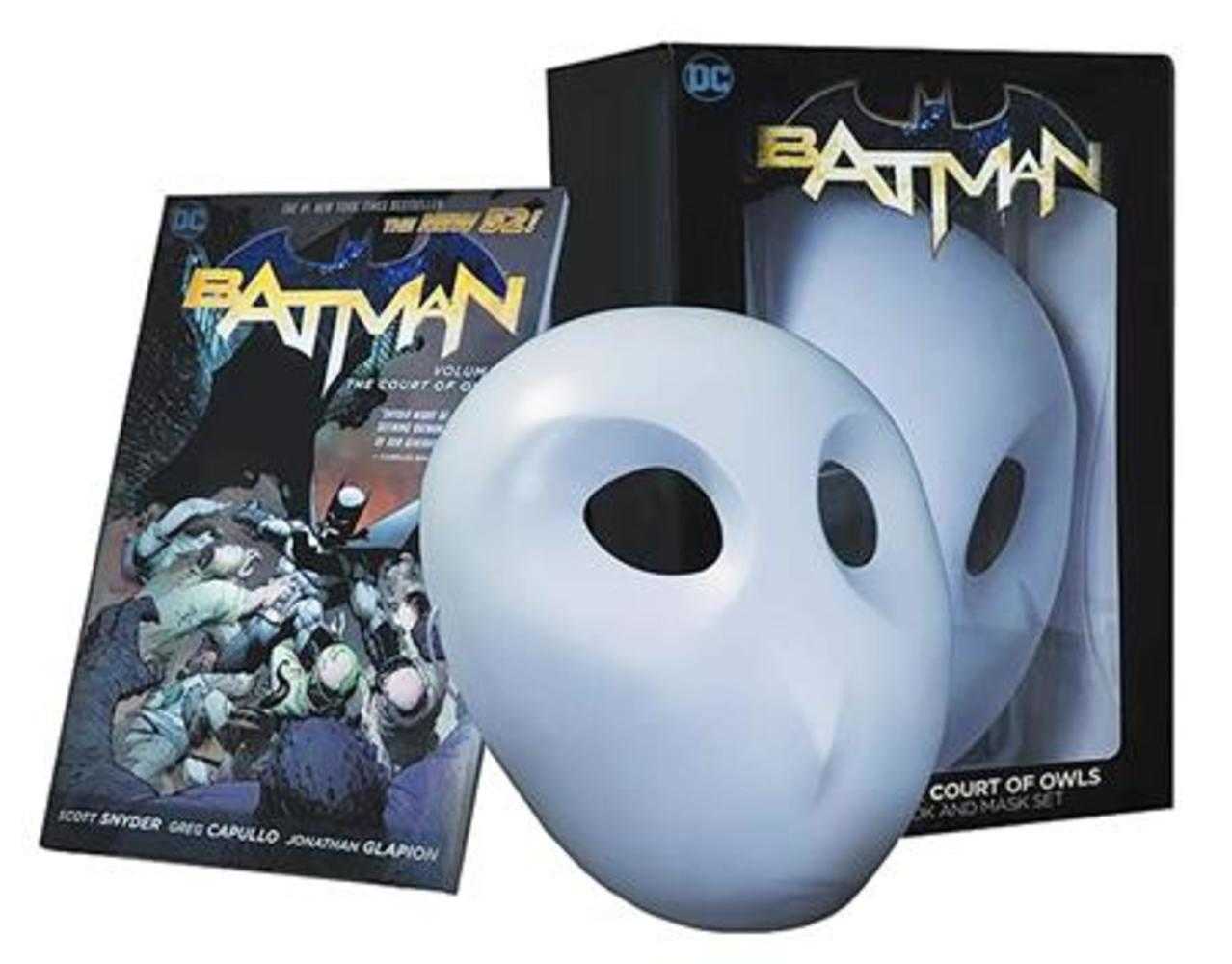 Batman The Court Of Owls Mask And Book Set (New Edition) | Odin's Place