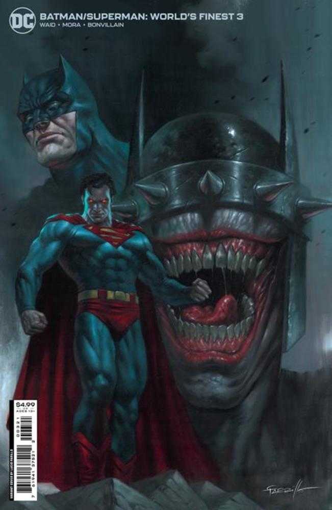 Batman Superman Worlds Finest #3 Cover B Lucio Parrillo Card Stock Variant | Odin's Place