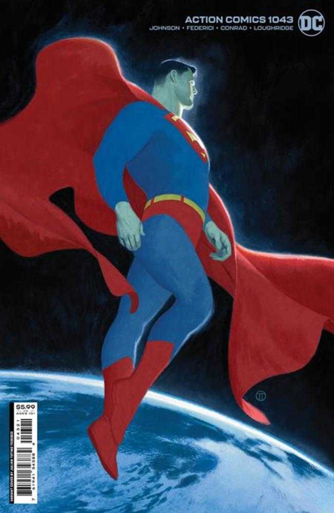 Action Comics #1043 Cover B Julian Totino Tedesco Card Stock Variant | Odin's Place