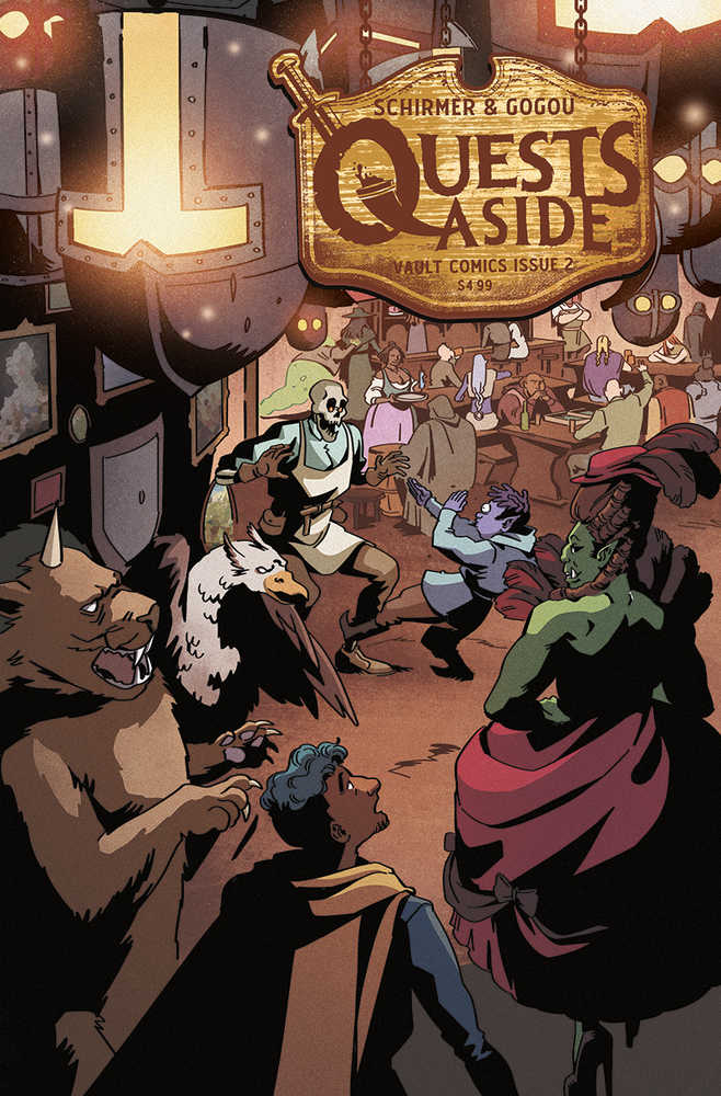 Quests Aside #2 Cover A Gogou | Odin's Place
