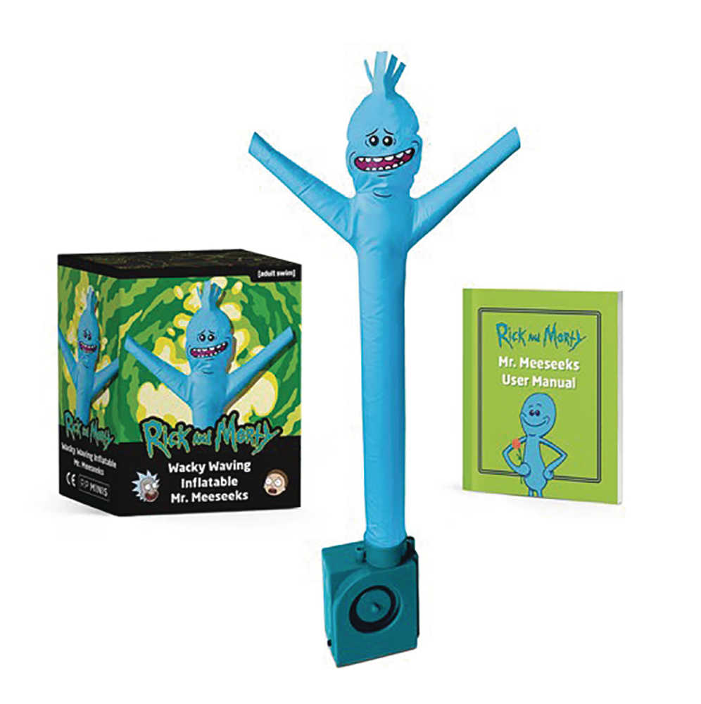 Rick & Morty Wacky Waving Inflatable Mr Meeseeks | Odin's Place