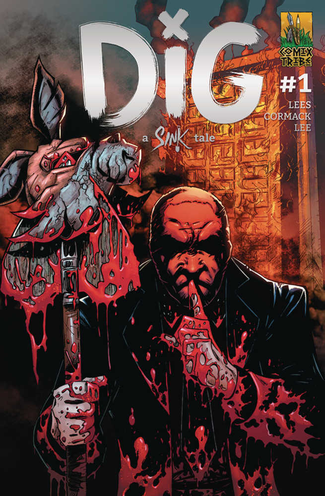 Dig Sink Tale #1 Cover B Franck Uzan Foil Stamped (Mature) | Odin's Place