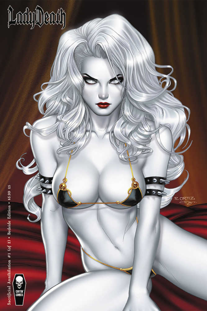 Lady Death Sacrificial Annihilation #1 (Of 2) Cover B Bedside | Odin's Place
