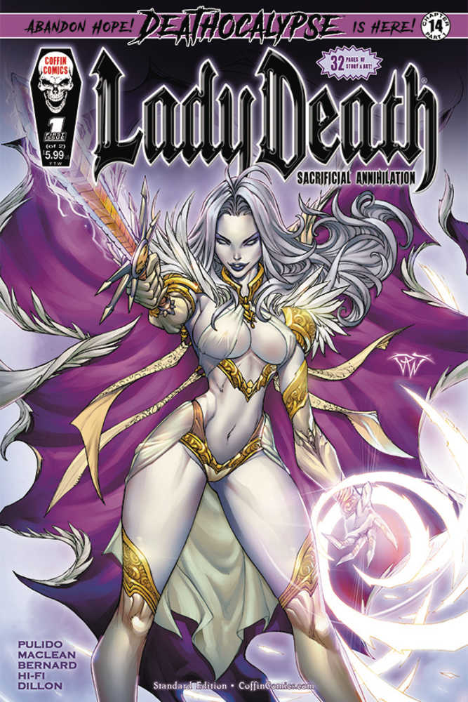 Lady Death Sacrificial Annihilation #1 (Of 2) Cover A Pantalen | Odin's Place