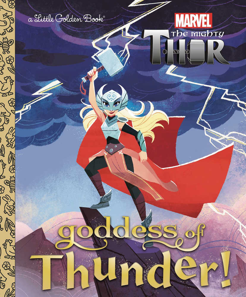 Marvel Thor Goddess Of Little Golden Book | Odin's Place