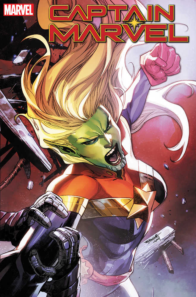 Captain Marvel #38 Segovia Skrull Variant | Odin's Place