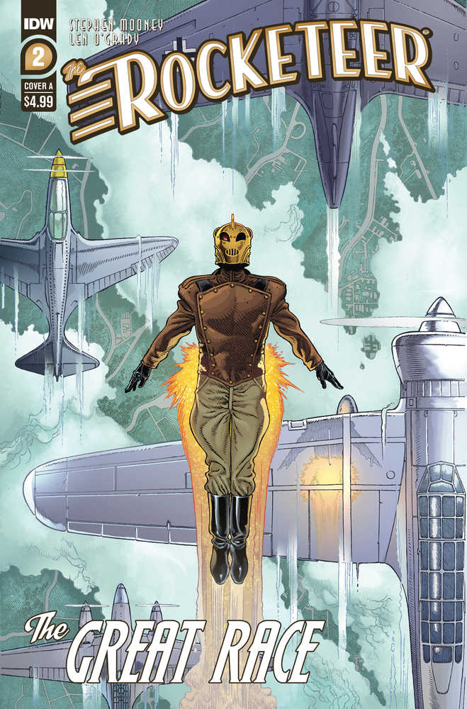 Rocketeer The Great Race #2 (Of 4) Cover A Gabriel Rodriguez | Odin's Place