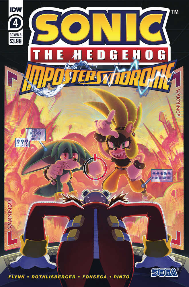 Sonic Hedgehog Imposter Syndrome #4 (Of 4) Cover B Haines | Odin's Place