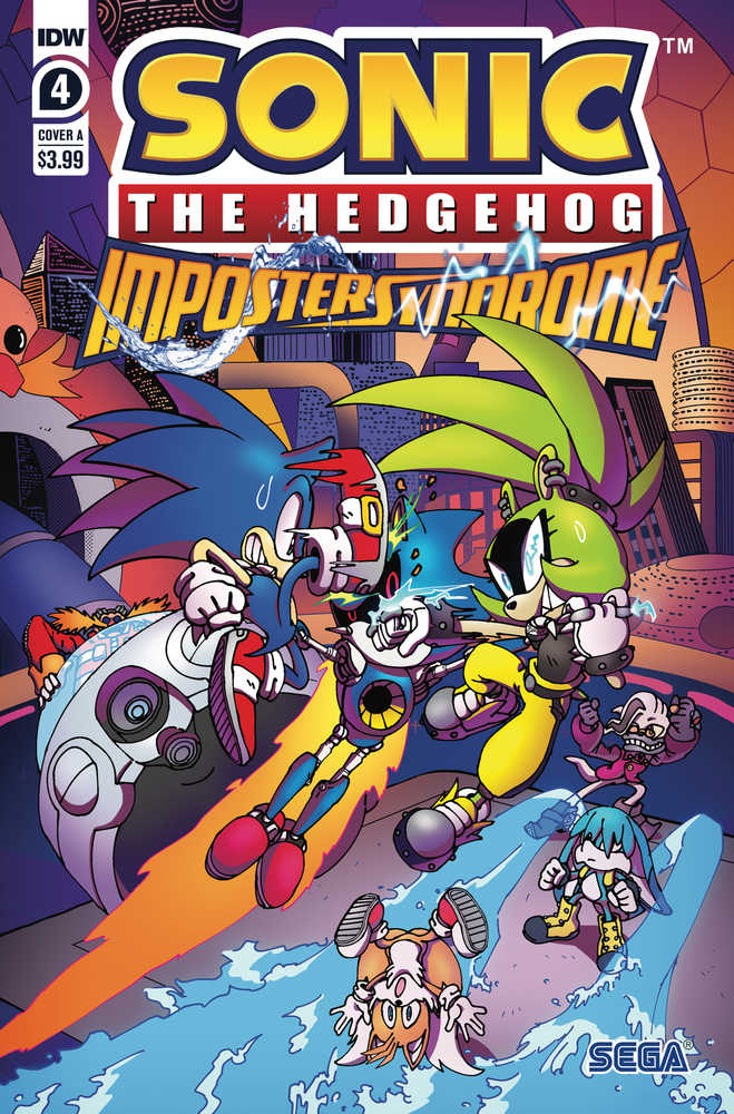 Sonic Hedgehog Imposter Syndrome #4 (Of 4) Cover A Fonseca | Odin's Place