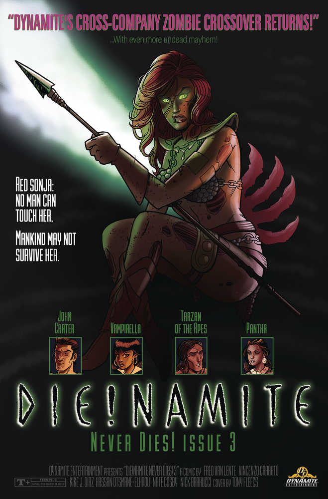Die!Namite Never Dies #3 Cover A Fleecs | Odin's Place
