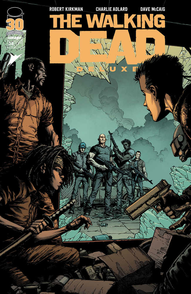 Walking Dead Deluxe #38 Cover A Finch & Mccaig (Mature) | Odin's Place