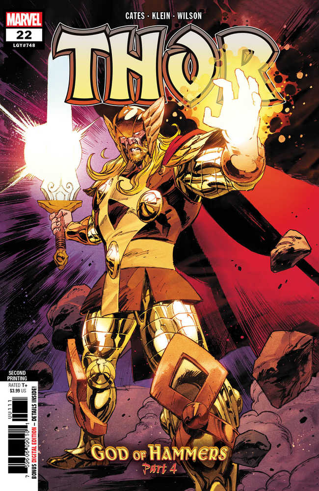 Thor #22 2ND Printing Klein Variant | Odin's Place
