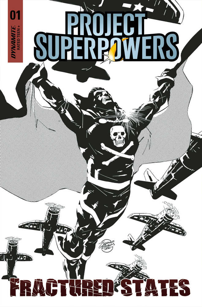 Project Superpowers Fractured States #1 Cover R 7 Copy Foc Inc | Odin's Place