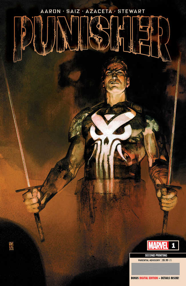 Punisher #1 2ND Printing Maleev Variant | Odin's Place