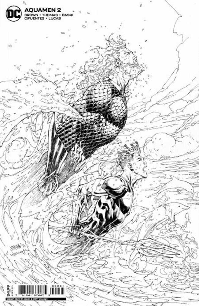 Aquamen #2 Cover C Jim Lee Over Ship Card Stock Variant | Odin's Place