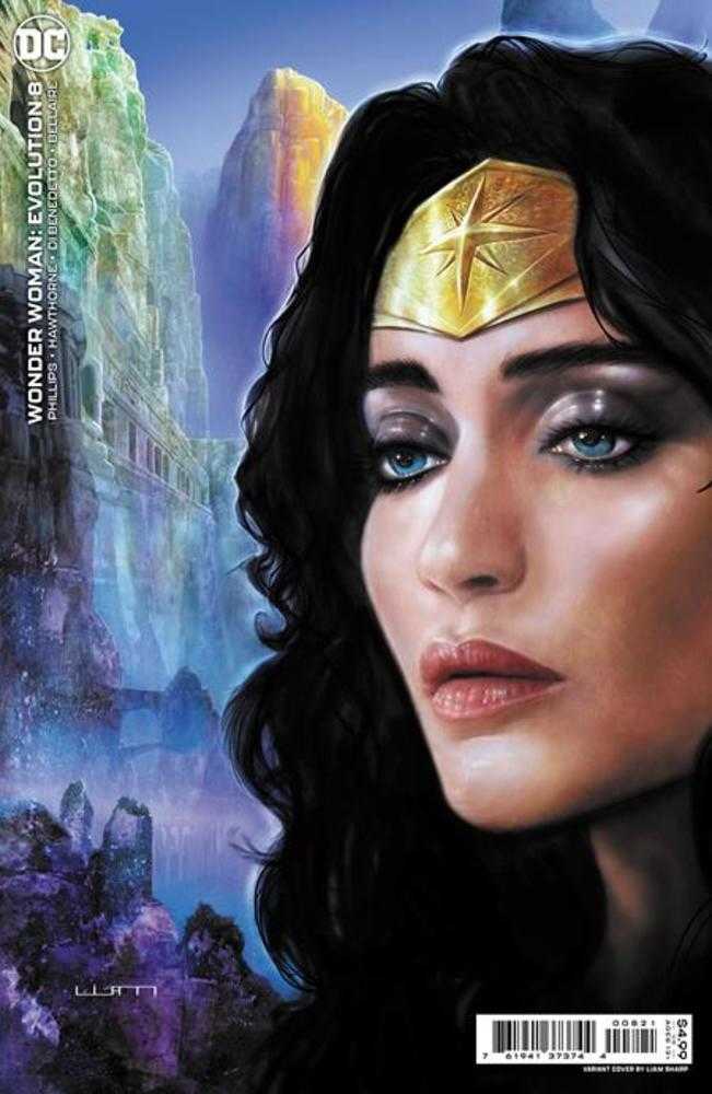 Wonder Woman Evolution #8 (Of 8) Cover B Liam Sharp Card Stock Variant | Odin's Place