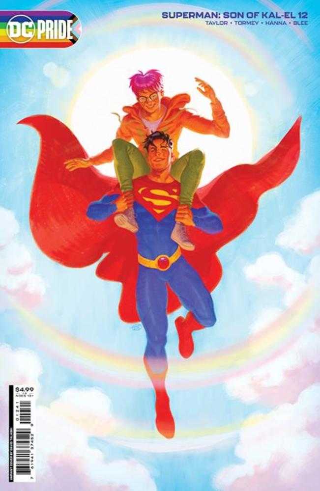 Superman Son Of Kal-El #12 Cover C David Talaski Pride Month Card Stock Variant | Odin's Place