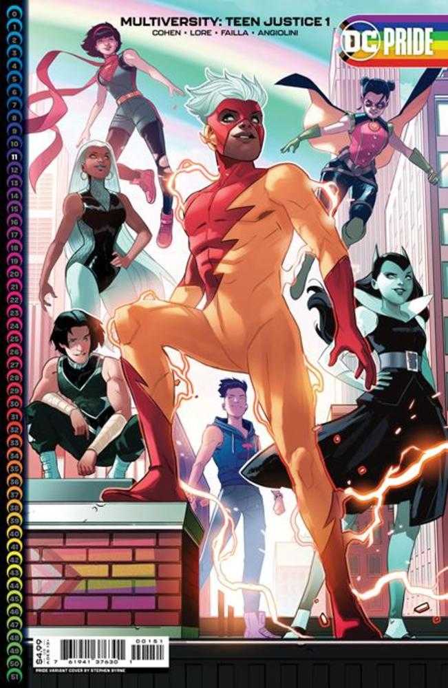 Multiversity Teen Justice #1 (Of 6) Cover C Stephen Byrne Pride Month Card Stock Variant | Odin's Place