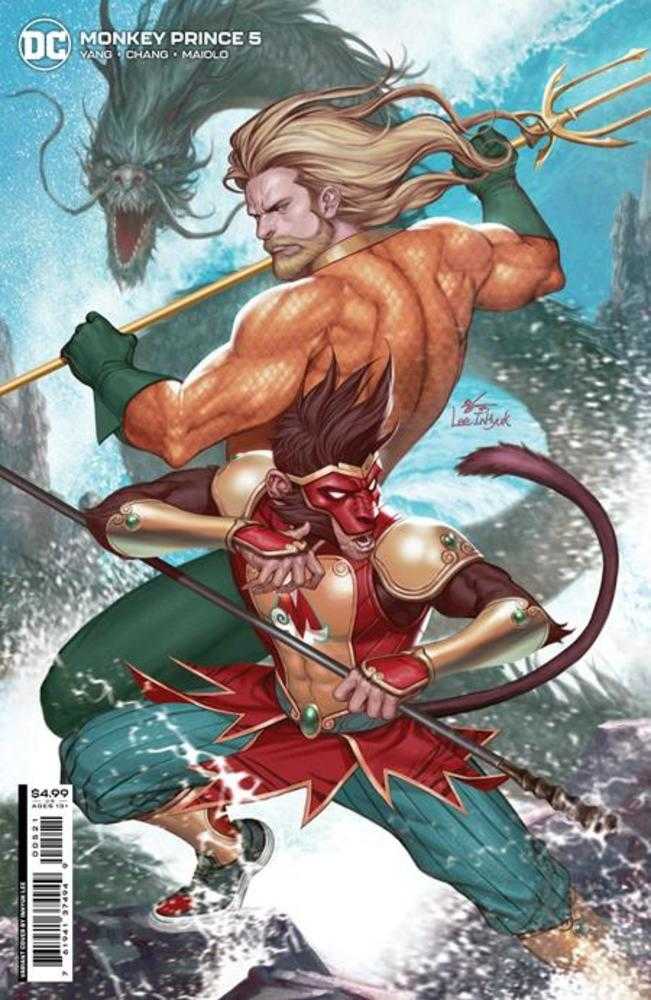 Monkey Prince #5 (Of 12) Cover B Inhyuk Lee Card Stock Variant | Odin's Place