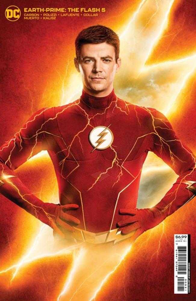 Earth-Prime #5 (Of 6) The Flash Cover B Photo Card Stock Variant | Odin's Place