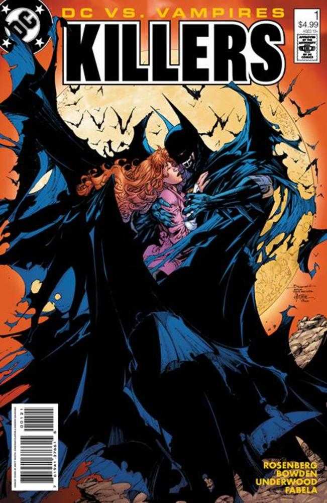 DC vs Vampires Killers #1 (One Shot) Cover B Brett Booth & Jonathan Glapion Card Stock Variant | Odin's Place