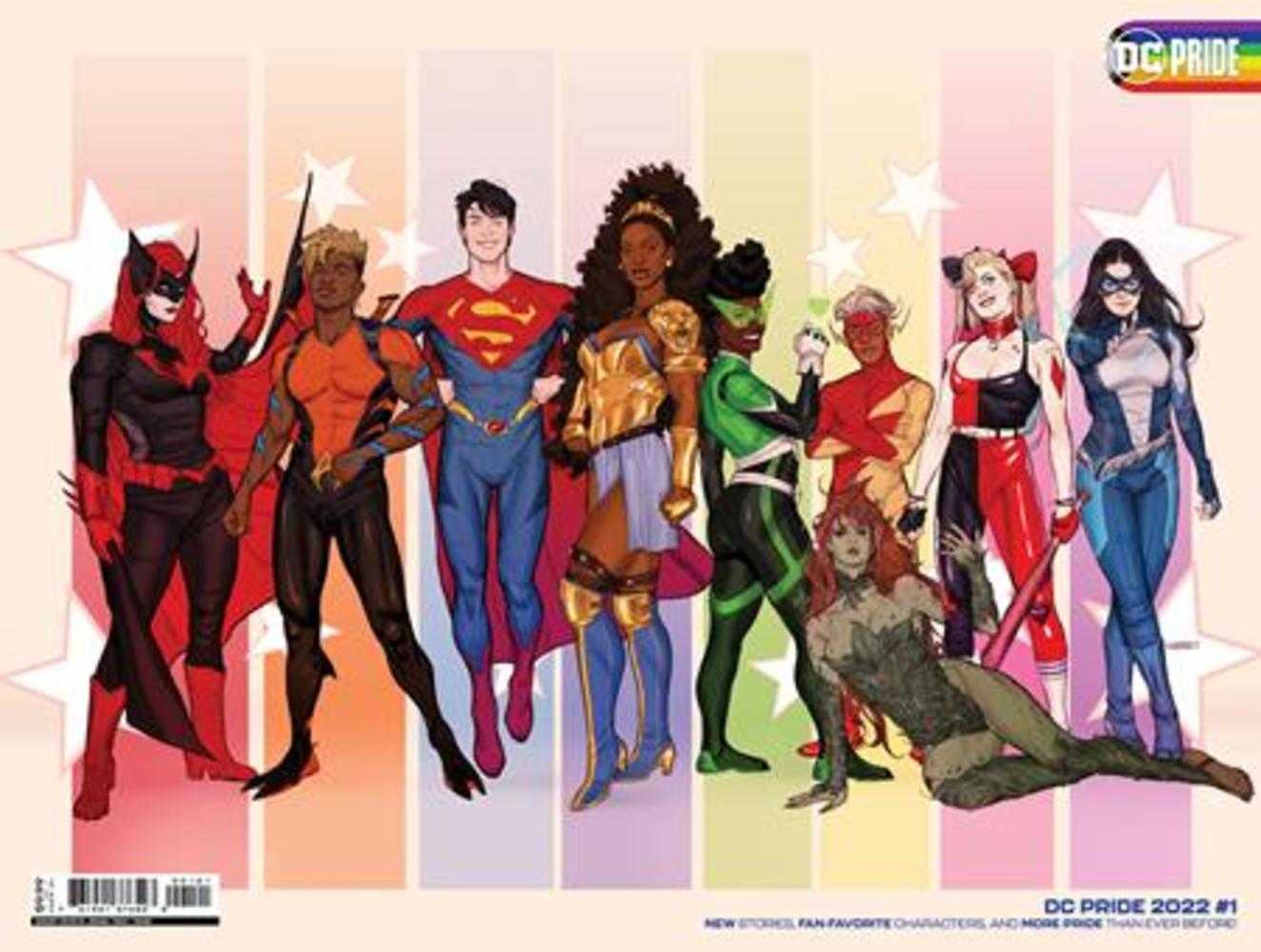 DC Pride 2022 #1 (One Shot) Cover B Joshua Sway Swaby Wraparound Variant | Odin's Place