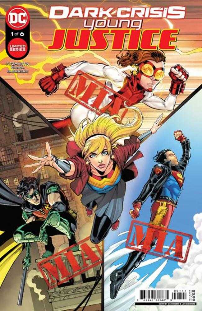 Dark Crisis Young Justice #1 (Of 6) Cover A Max Dunbar | Odin's Place