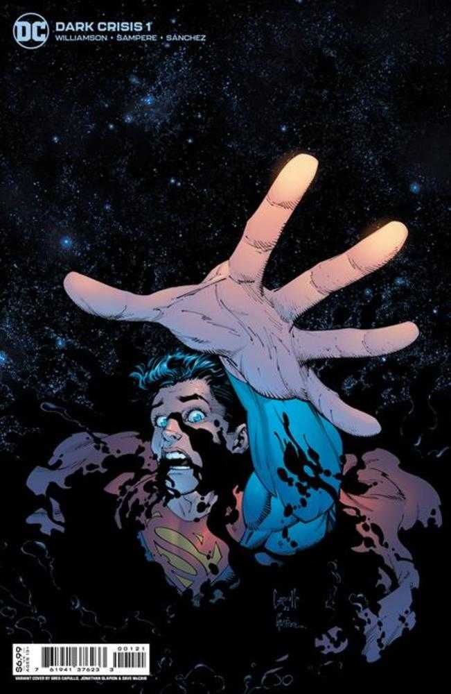 Dark Crisis #1 (Of 7) Cover B Greg Capullo Jonathan Glapion Dave Mccaig Card Stock Variant | Odin's Place