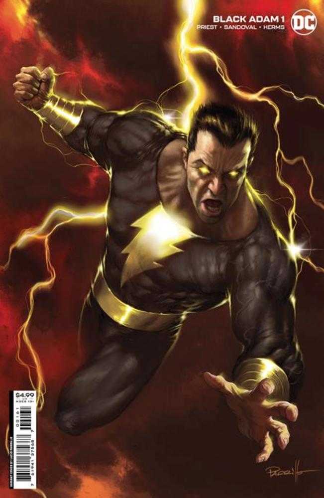 Black Adam #1 Cover C Lucio Parrillo Card Stock Variant | Odin's Place