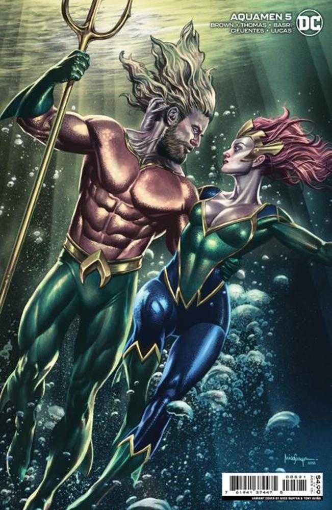 Aquamen #5 Cover B Mico Suayan Card Stock Variant | Odin's Place