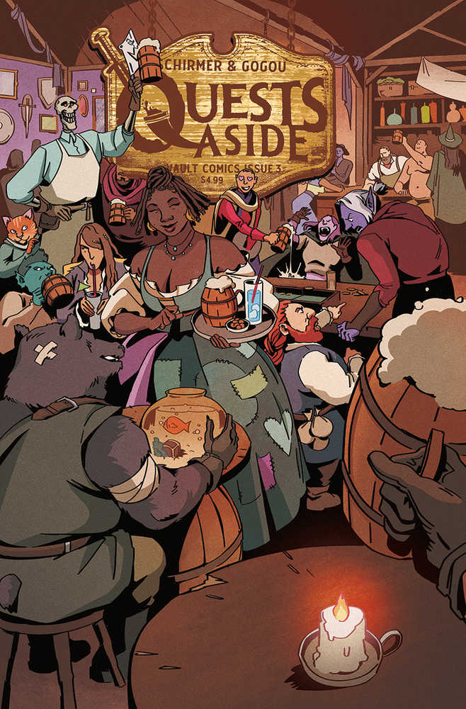 Quests Aside #3 Cover A Gogou | Odin's Place