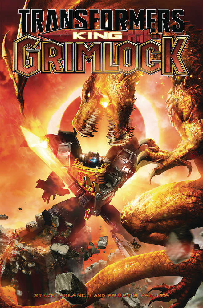 Transformers King Grimlock Hardcover | Odin's Place