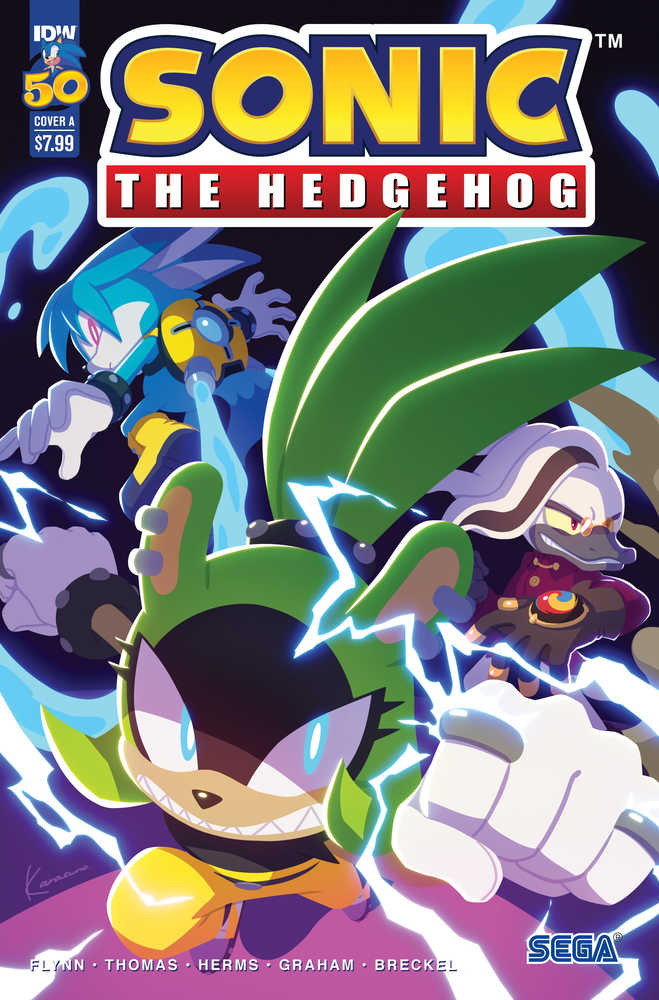Sonic The Hedgehog #50 Cover A  Sonic Team | Odin's Place