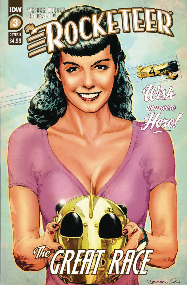 Rocketeer The Great Race #3 (Of 4) Cover B Stephen Mooney | Odin's Place