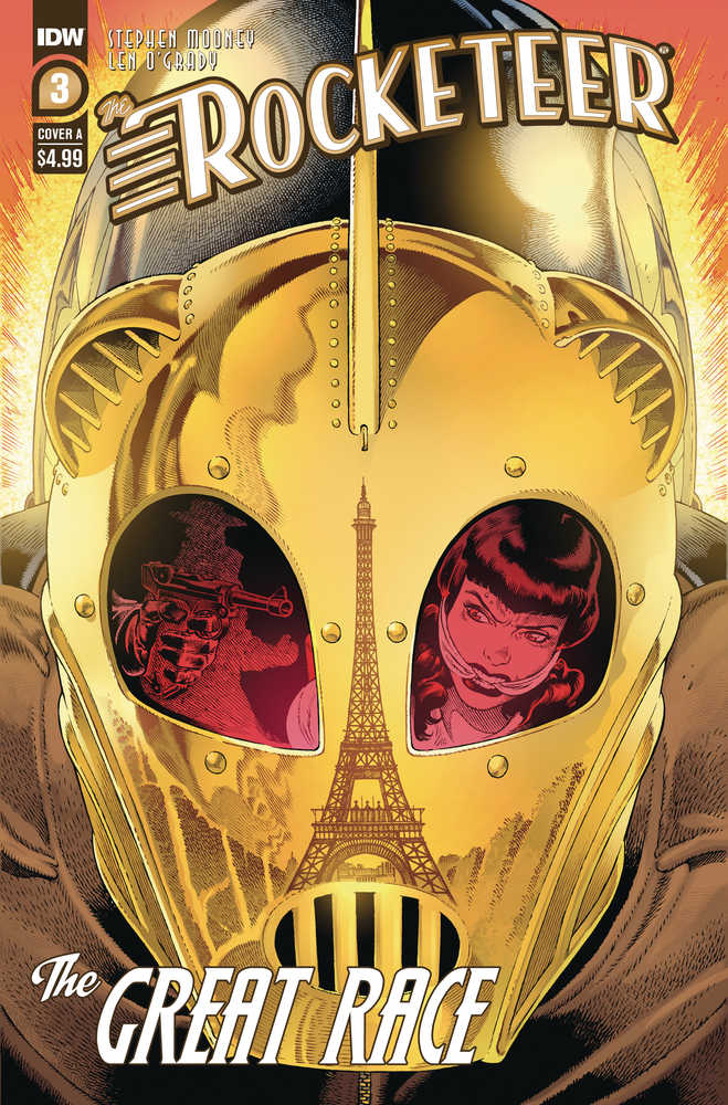 Rocketeer The Great Race #3 (Of 4) Cover A Gabriel Rodriguez | Odin's Place