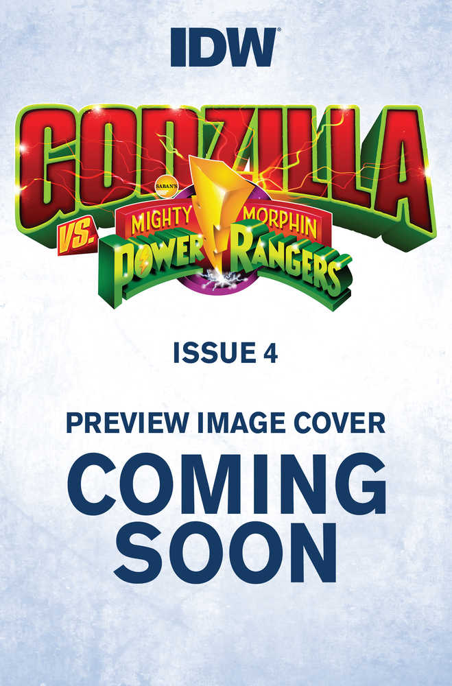 Godzilla vs Mmpr #4 (Of 5) Cover B Draper-Ivey | Odin's Place