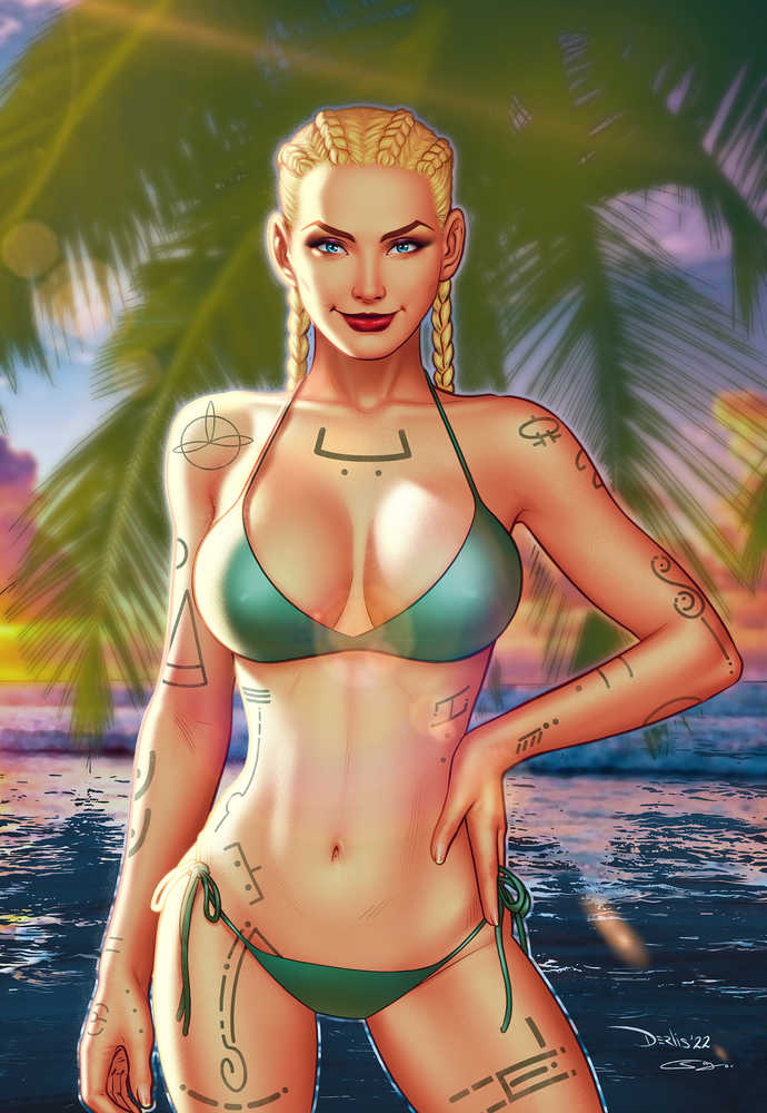 Grimm Fairy Tales Presents Swimsuit Edition 2022 One Shot Cover D Santacruz | Odin's Place