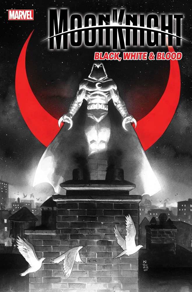 Moon Knight Black White Blood #3 (Of 4) Klein Variant | Odin's Place