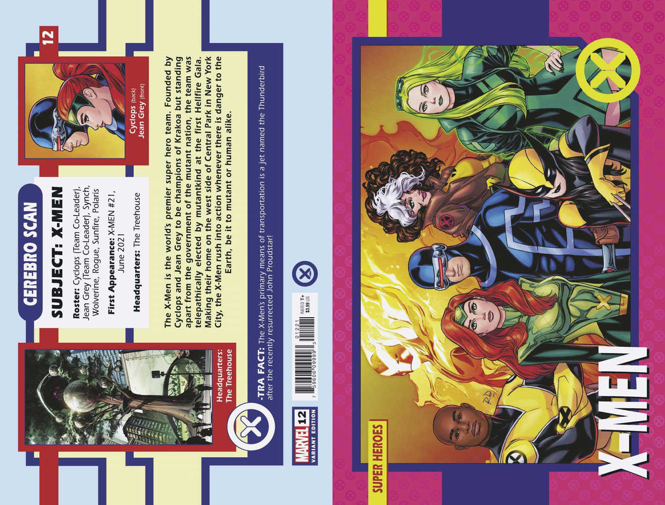 X-Men #12 Dauterman Trading Card Variant | Odin's Place