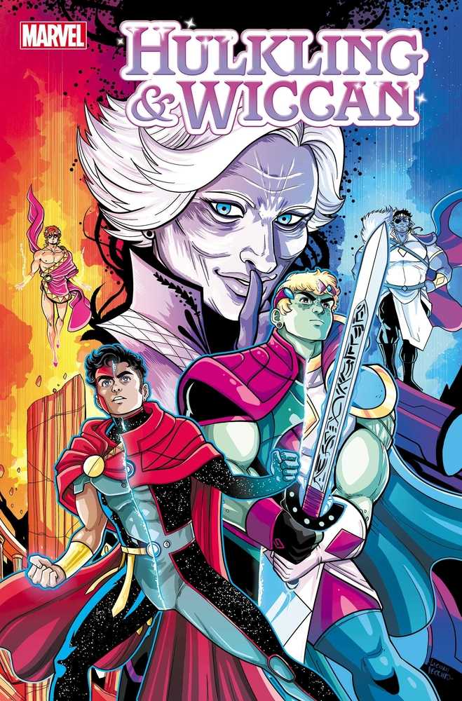 Hulklng And Wiccan #1 Vecchio Variant | Odin's Place