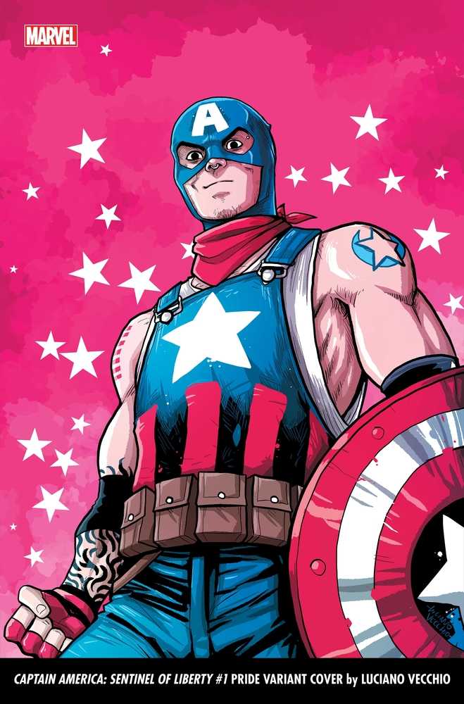 Captain America Sentinel Of Liberty #1 Vecchio Pride Variant | Odin's Place