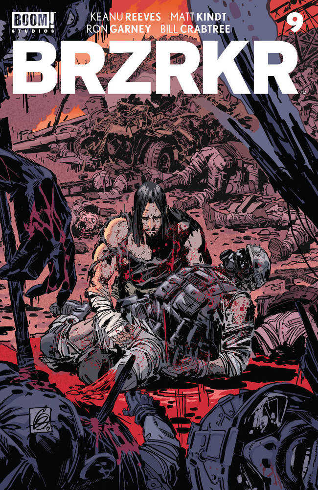 BRZRKR (Berzerker) #9 (Of 12) Cover C Garney Foil (Mature) | Odin's Place