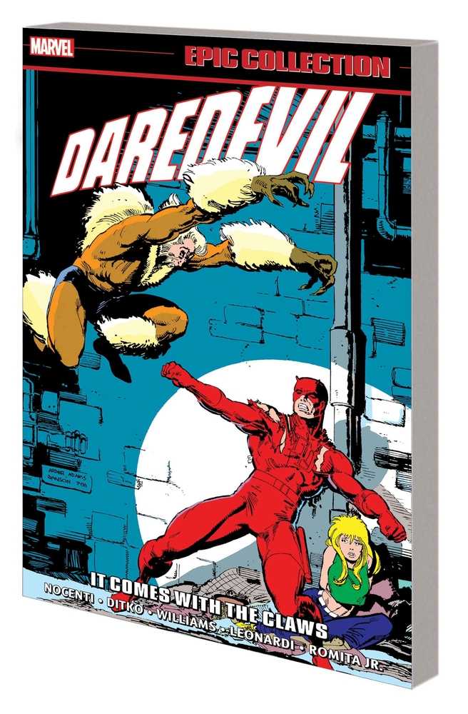 Daredevil Epic Collection TPB It Comes With Claws | Odin's Place