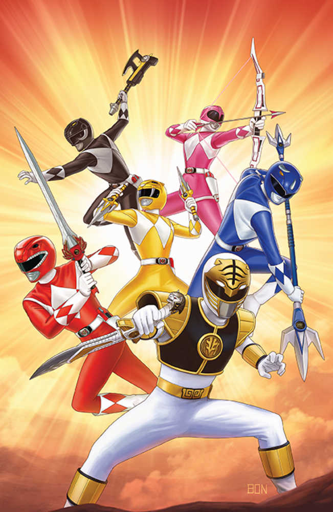 Mighty Morphin #20 Cover H Unlockable Variant Bernardo | Odin's Place