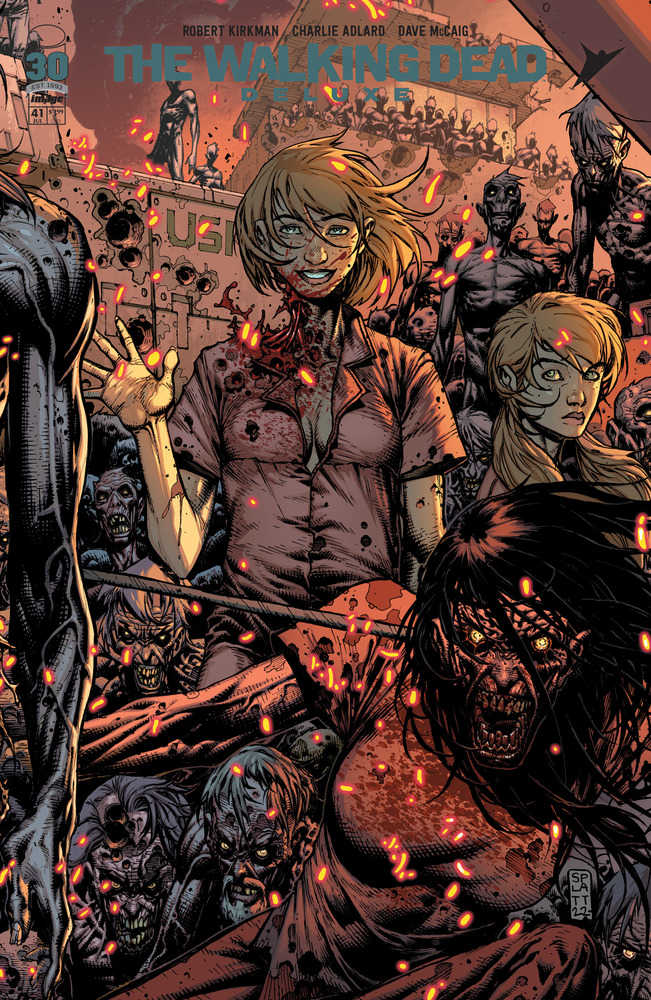Walking Dead Deluxe #41 Cover C Platt & Mccaig (Mature) | Odin's Place