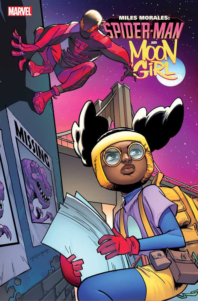Miles Morales Moon Girl #1 25 Copy Variant Edition Randolph Connect Variant | Odin's Place
