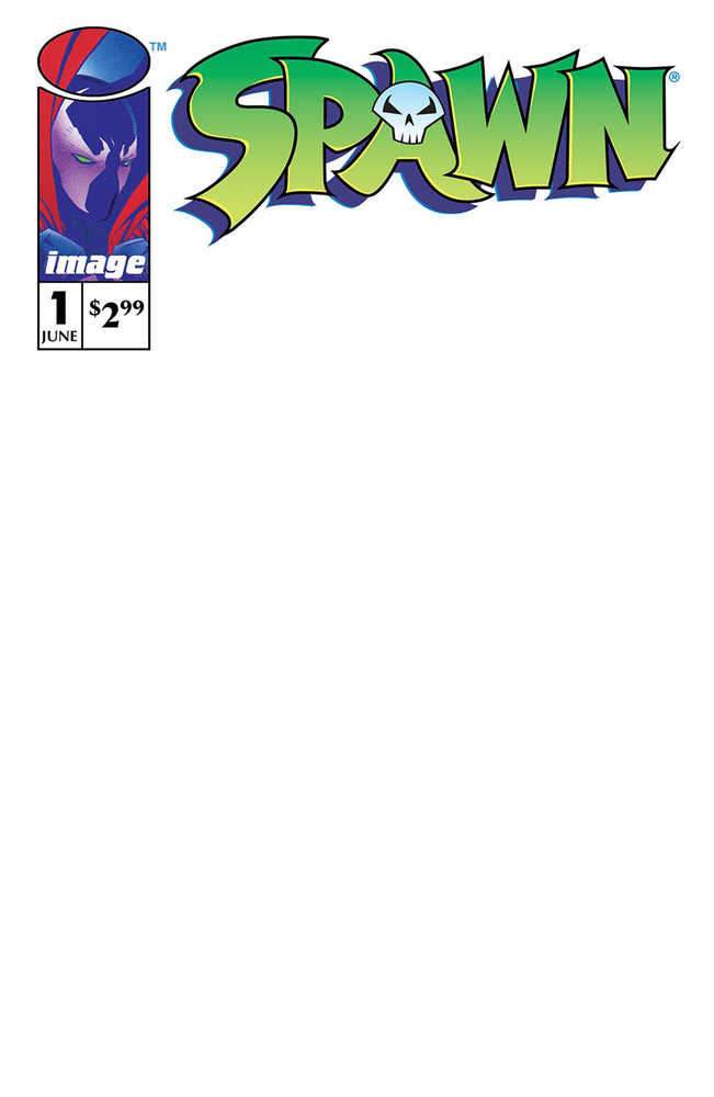 Spawn #1 30th Anniversary Blank Sketch Cover | Odin's Place