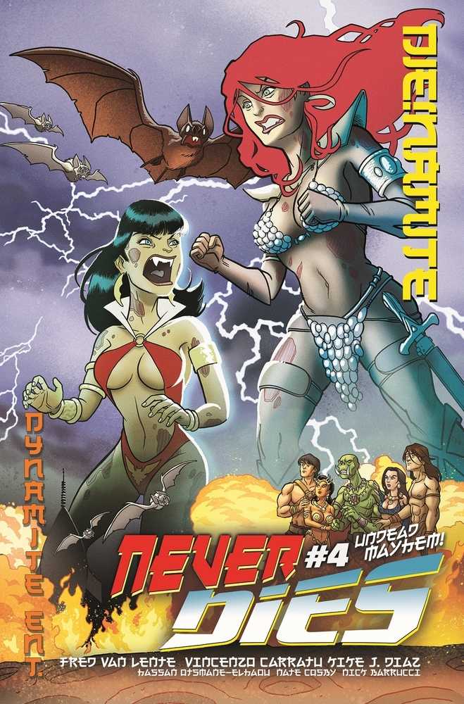 Die!Namite Never Dies #4 Cover A Fleecs | Odin's Place