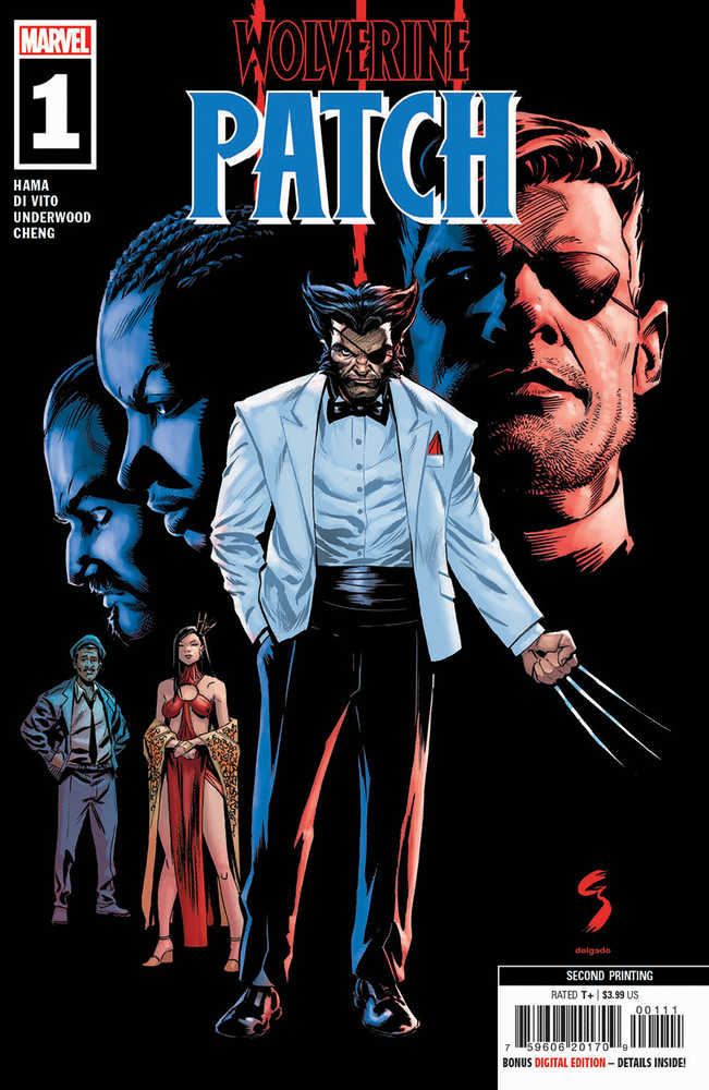 Wolverine Patch #1 (Of 5) 2ND Printing Shaw Variant | Odin's Place